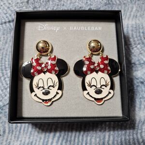 Disney x BaubleBar Large Mini Mouse Earrings